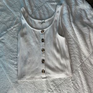 White tank top